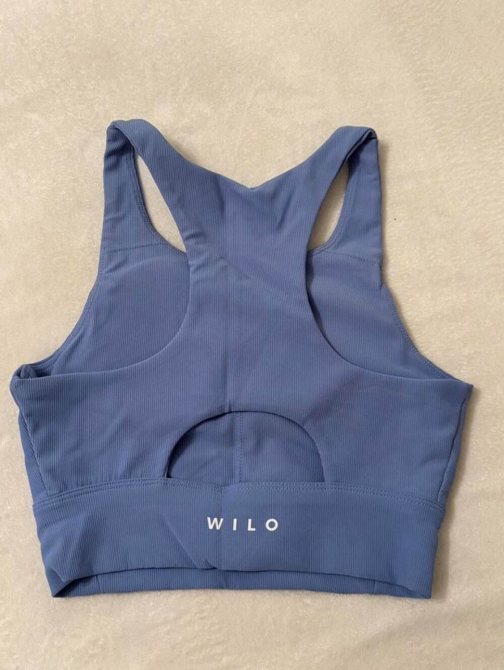 Wilo Sports Bra With Removable Padding Racerback - Picture 2 of 2